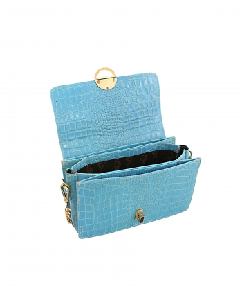 کیف دوشی چرم طبیعی زنانه منط Mante کد f116G