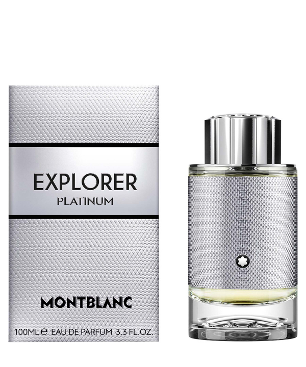 ادوپرفیوم مردانه مون بلان Mont Blanc مدل Explorer Platinum حجم 100 میلی‌لیتر