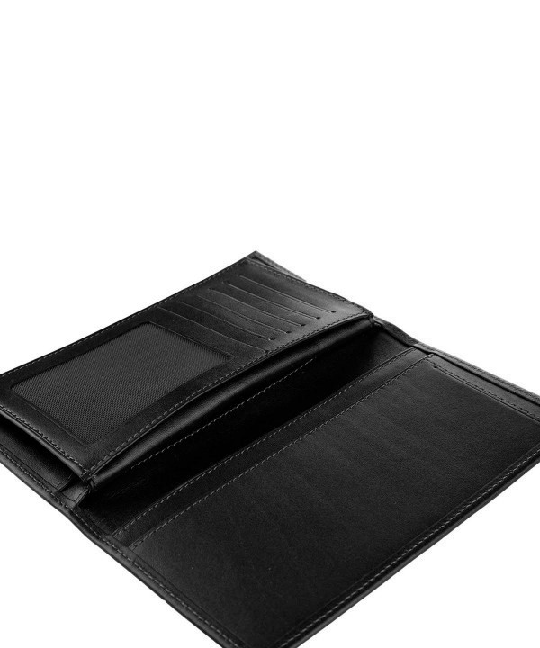 کیف پول چرم مردانه قهوه ای چرم مشهدMashhad leather مدل D0517