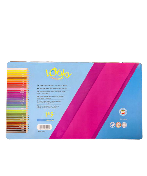 مداد رنگی 36 رنگ لووکی Looky کد 6269188600200-1