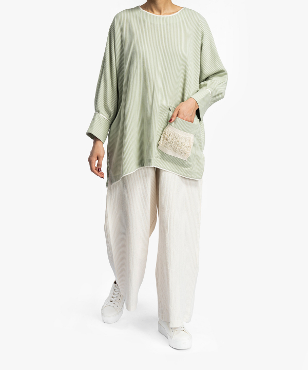 مانتو راه راه پیرکاردین PierreCardin کد P01200100000220057