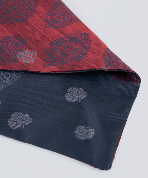 ست کراوات و پوشت مردانه طاقه چیان مدل 793