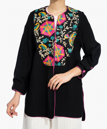 مانتو کوتاه مانگ Mong مدل سروین