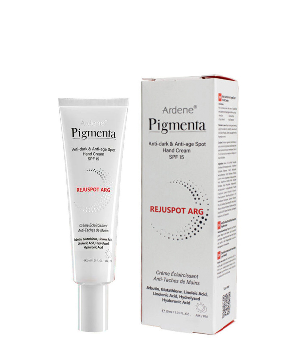 کرم روشن کننده و ضدلک پوست دست آردن پیگمنتا Ardene Pigmenta حجم 30 میلی لیتر