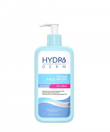 ژل شستشو صورت هیدرودرم Hydroderm مدل Dermo Face Wash حجم 350 میلی لیتر