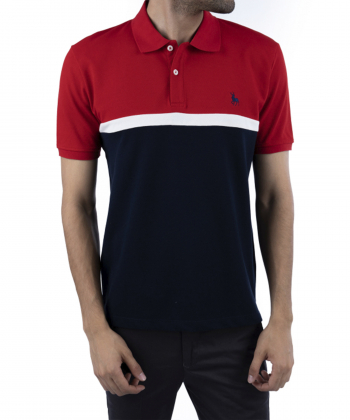 پولوشرت آستین کوتاه مردانه آروما مدل 10203405