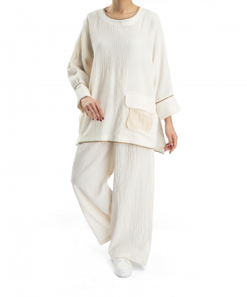 ست مانتو و شلوار زنانه پیرکاردین PierreCardin کد P01200100000220057