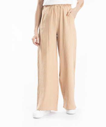 شلوار بگ پارچه ای زنانه سه دو Sedo کد 3SW62NW2661