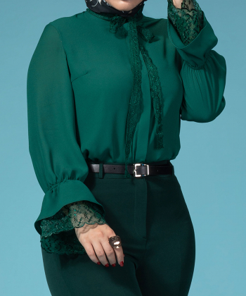 شومیز زنانه برنس Bornos مدل برشید