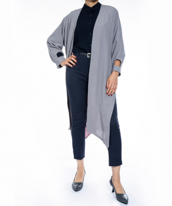 مانتو  بلند زنانه زاگرس مدل am-zag-24550016