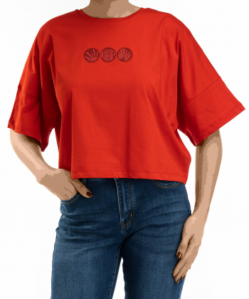 تیشرت زنانه جوتی جینز JootiJeans کد 31773530