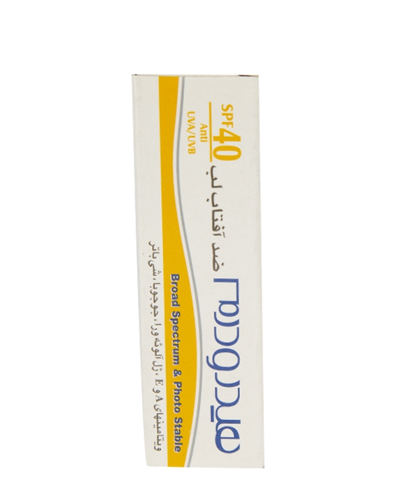 بالم ضد آفتاب لب SPF40 هیدرودرم Hydroderm حجم 4.5 گرم
