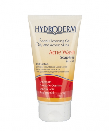 ژل شستشوی صورت هیدرودرم Hydroderm حجم 150میلی لیتر