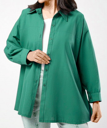 مانتو شومیزی کوتاه زنانه بهبود مدل BEH-701086