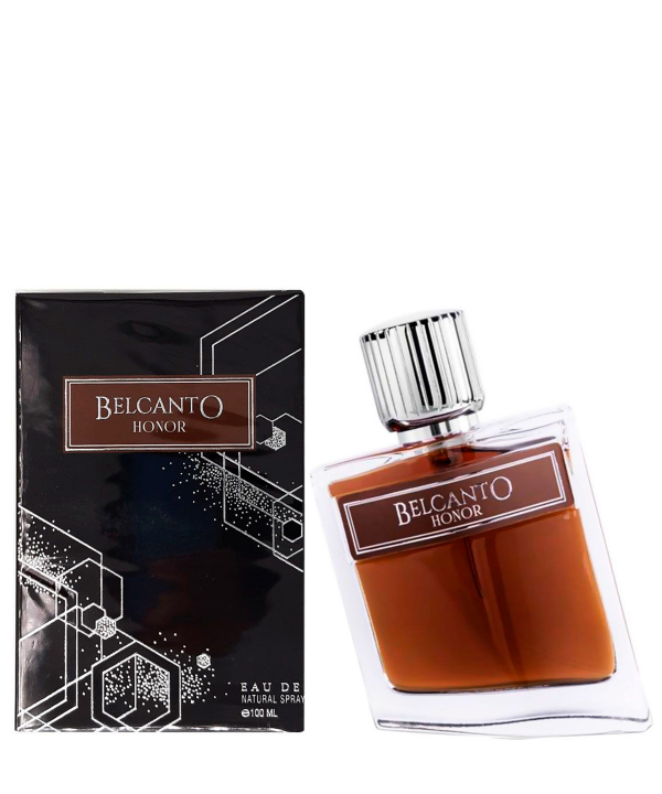 ادوپرفیوم مردانه بلکانتو belcanto مدل Honor حجم 100 میلی لیتر