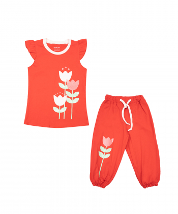 ست تاپ و شلوار دخترانه ریکالاکو Rikalako کد 324874