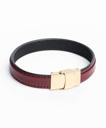 دستبند مردانه بیسراک مدل AM-BIS-LEATHERBRACELET-103