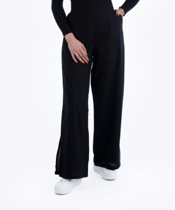 شلوار بگ پارچه ای زنانه آروما Aroma کد 20804014