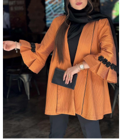 مانتو زنانه  میس ال کالکشن Missel Collection مدل موج کد 12050