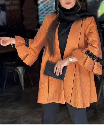 مانتو زنانه  میس ال کالکشن Missel Collection مدل موج کد 12050