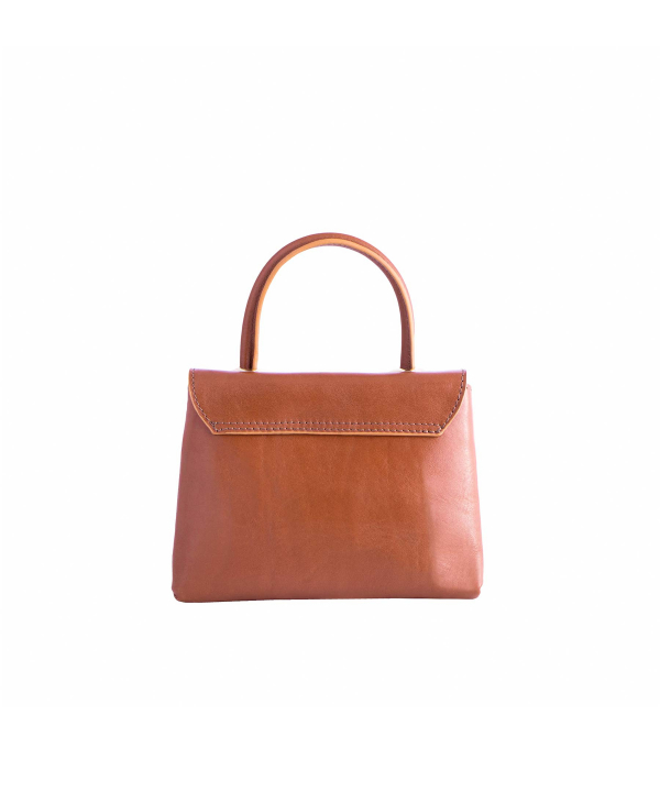 کیف دوشی چرم طبیعی زنانه چرم آرا مدل Z065