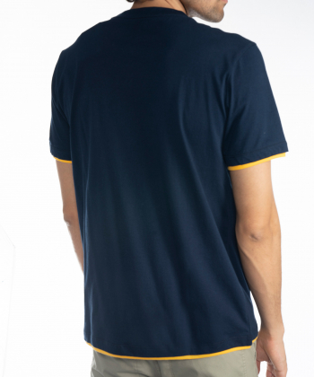 تیشرت آستین کوتاه مردانه آروما مدل 10101302