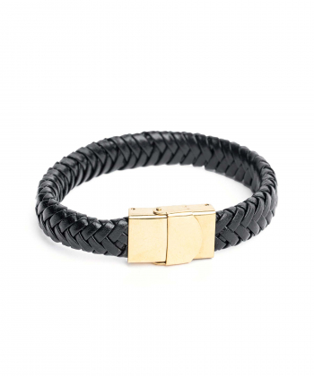 دستبند چرم طبیعی بیسراک Bisrak کد 135