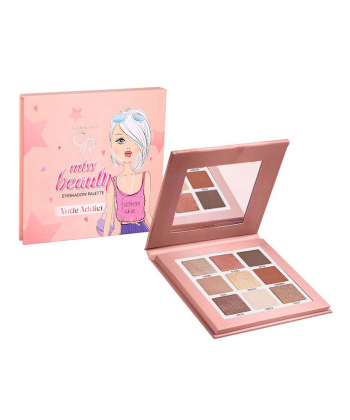 پالت سایه چشم میس بیوتی گلدن رز Golden Rose مدل Nude Addict