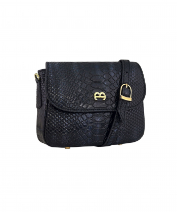 کیف دوشی زنانه چرم طبیعی منط Mante کد B214