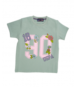 تیشرت دخترانه یو اس پولو کیدز US Polo Kids کد 2322A4