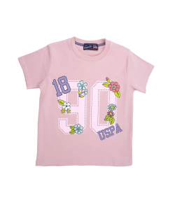 تیشرت دخترانه یو اس پولو کیدز US Polo Kids کد 2322A4
