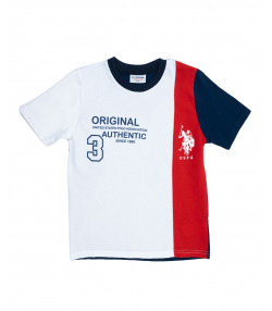 تیشرت پسرانه یو اس پولو کیدز US Polo Kids کد 2323A1