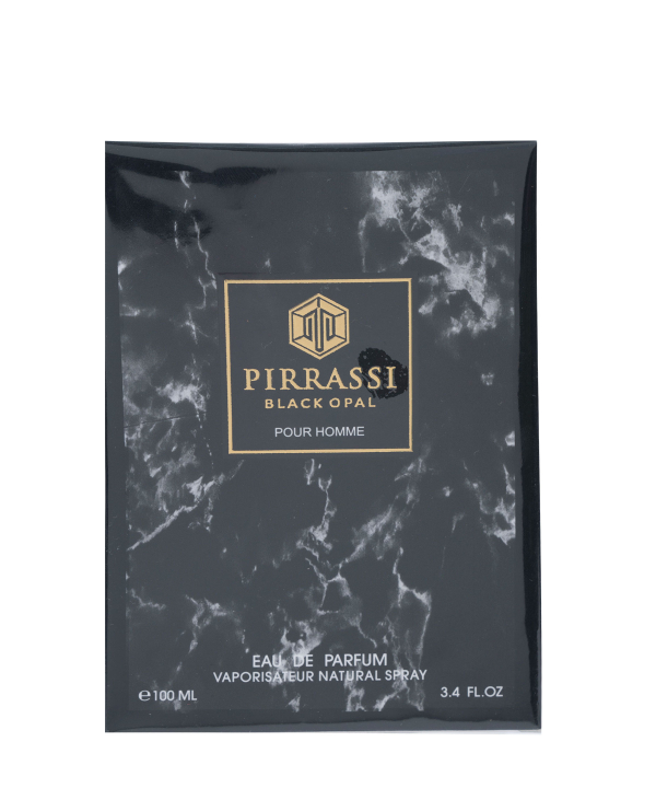 ادوپرفیوم مردانه پیراسی Pirrassi مدل Black Opal حجم 100 میلی لیتر