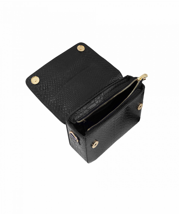 کیف دوشی چرم طبیعی زنانه منط Mante کد B270C
