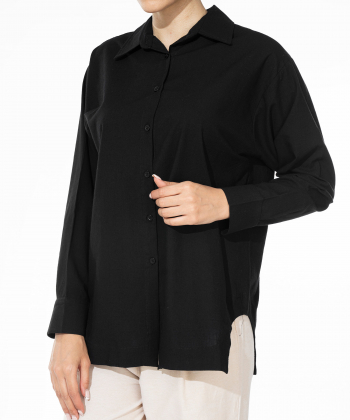 مانتو شومیزی کوتاه زنانه بهبود مدل beh-501212