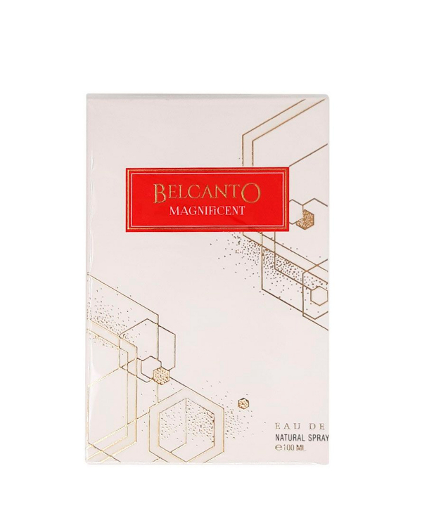 ادوپرفیوم زنانه بلکانتو belcanto مدل Magnificent حجم 100 میلی لیتر