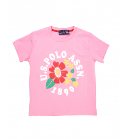 تیشرت دخترانه یو اس پولو کیدز US Polo Kids کد 2322A3