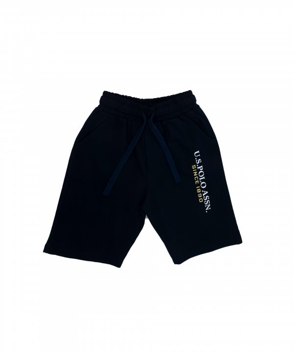 ست تیشرت و شلوارک پسرانه یو اس پولو کیدز US Polo Kids کد 2612A2