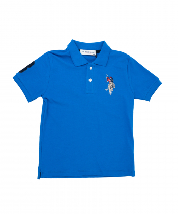 پولوشرت پسرانه یو اس پولو کیدز US Polo Kids کد 2013A1