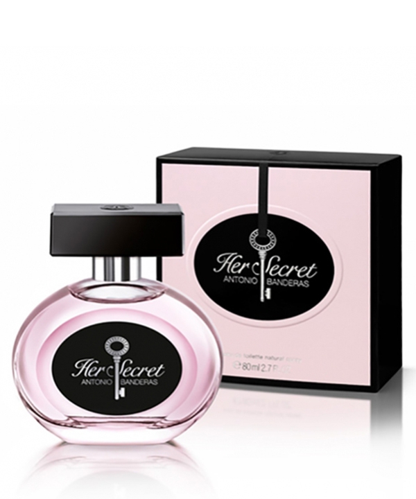 ادو تویلت زنانه آنتونیو باندراس مدل Her Secret حجم 80 میلی لیتر