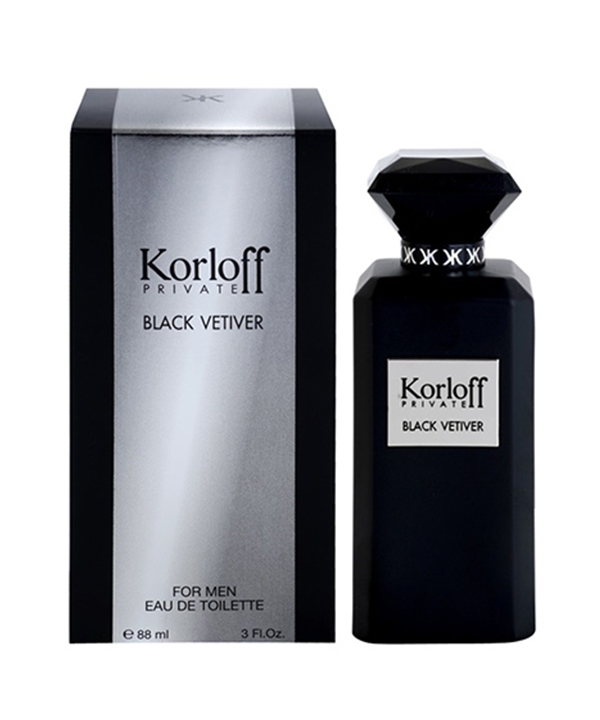 ادوتویلت مردانه کورلوف مدل Private Black Vetiver حجم 88 میلی لیتر
