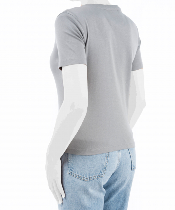 تیشرت آستین کوتاه نخ پنبه زنانه تیارا مدل am-tia-302341355