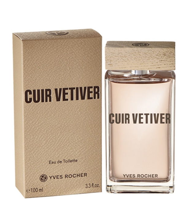 ادوتویلت مردانه ایوروشه مدل Cuir Vetiver حجم 100 میلی لیتر