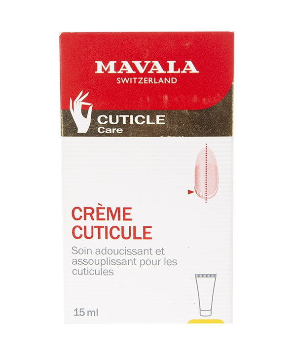 کرم ترمیم کننده و نرم کننده کوتیکول ناخن ماوالا Mavala مدل Cuticle Cream حجم 15 میلی لیتر
