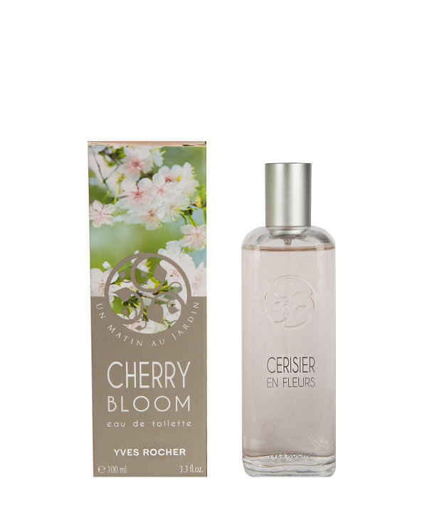 ست ادو تویلت و لوسیون بدن و ژل حمام زنانه ایوروشه مدل CHERRY BLOSSOM