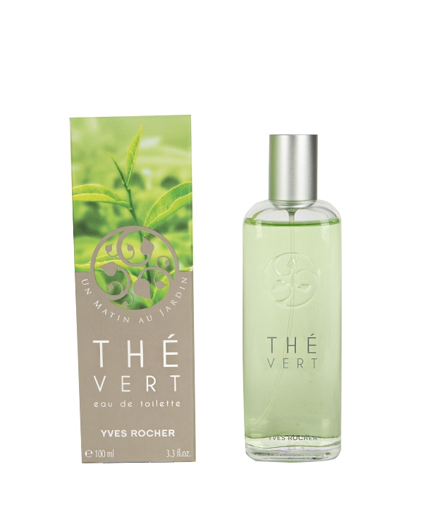 ست ادو تویلت و لوسیون بدن و ژل حمام زنانه ایوروشه مدل Green Tea