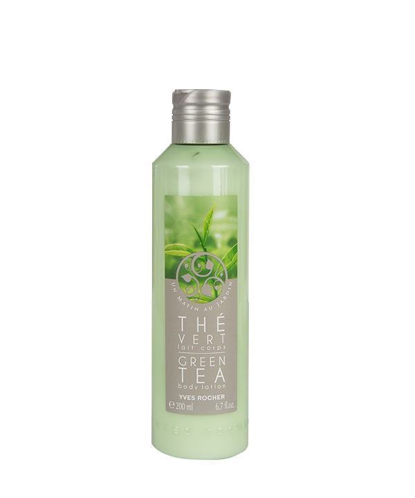 ست ادو تویلت و لوسیون بدن و ژل حمام زنانه ایوروشه مدل Green Tea