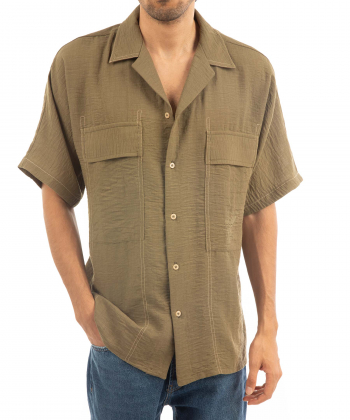 پیراهن آستین کوتاه مردانه ماهو مدل Mmen01