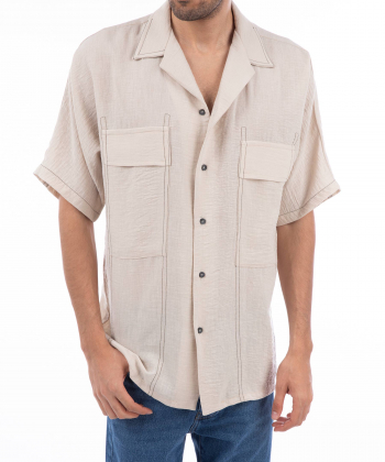 پیراهن آستین کوتاه مردانه ماهو مدل Mmen01