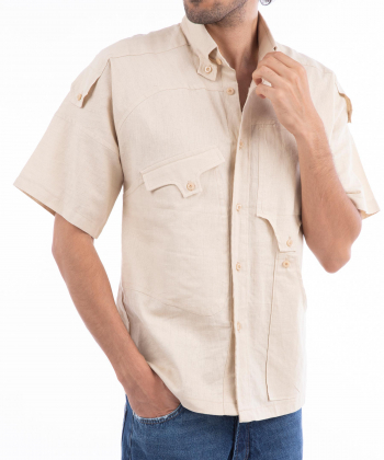 پیراهن آستین کوتاه مردانه ماهو مدل Mmen07